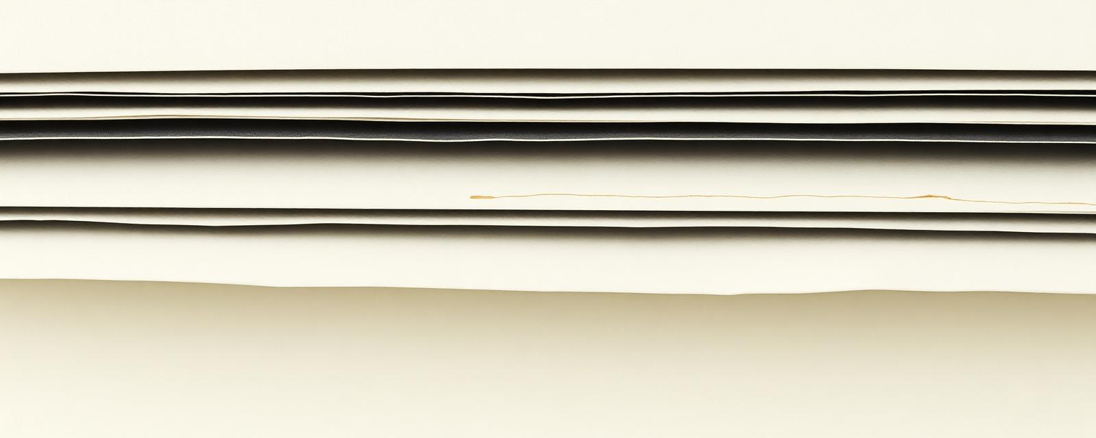 Stacked paper layers evoking briefings and field notes from EAST advisors